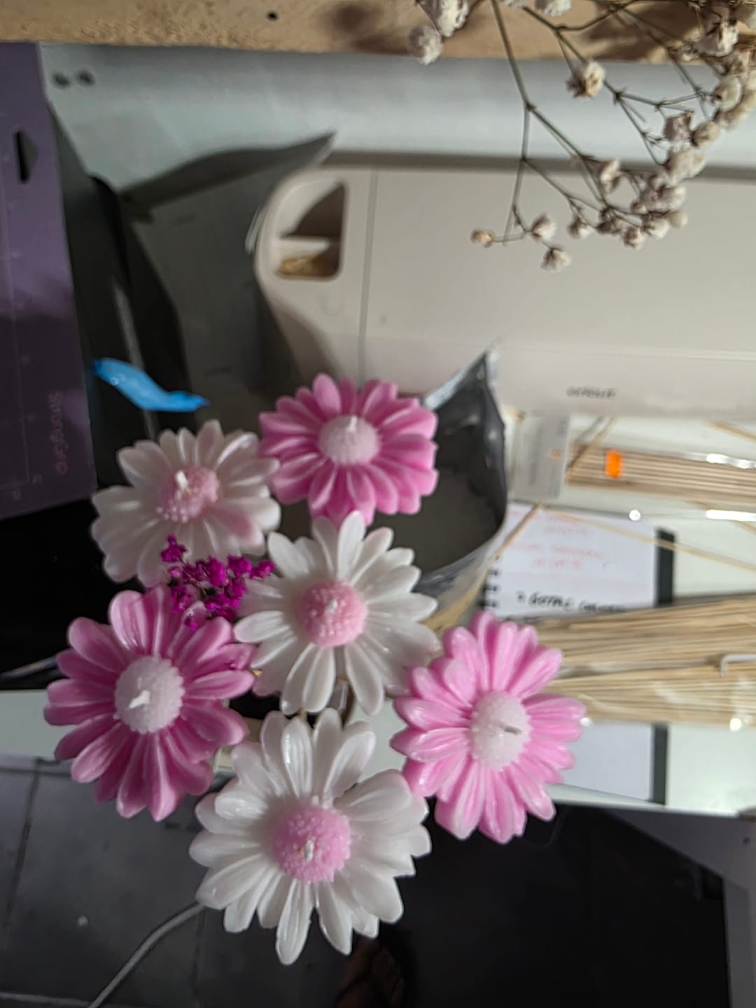 Customer photo review of Molde flor margarita
