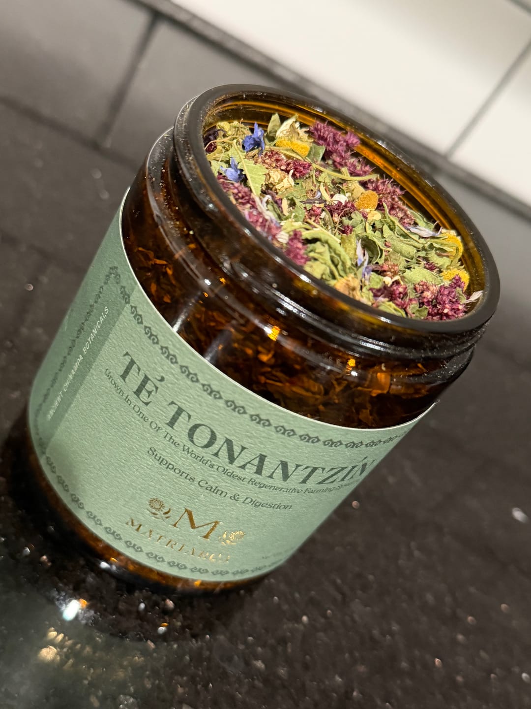 Customer photo review of Tonantzin Botanical Tea Blend