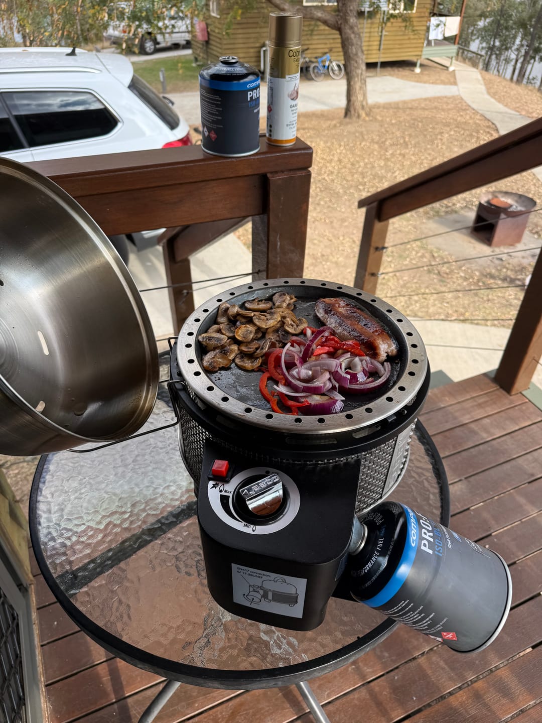 Customer photo review of COBB Grill Gas Bundle