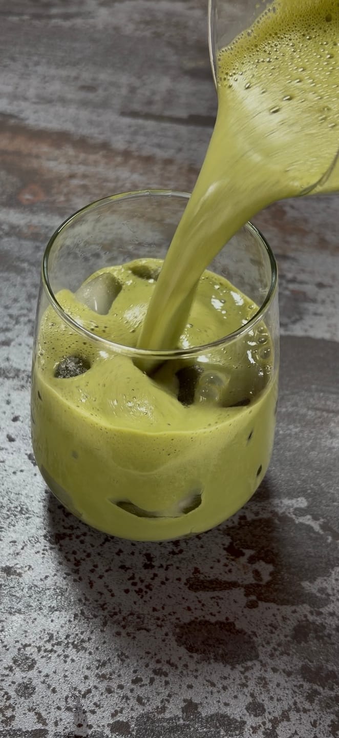 Customer photo review of GRATI. Protein Matcha Latte