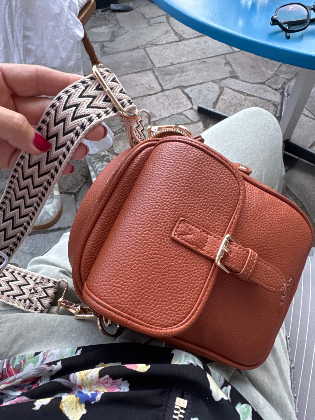 Customer photo review of Handwoven Strap