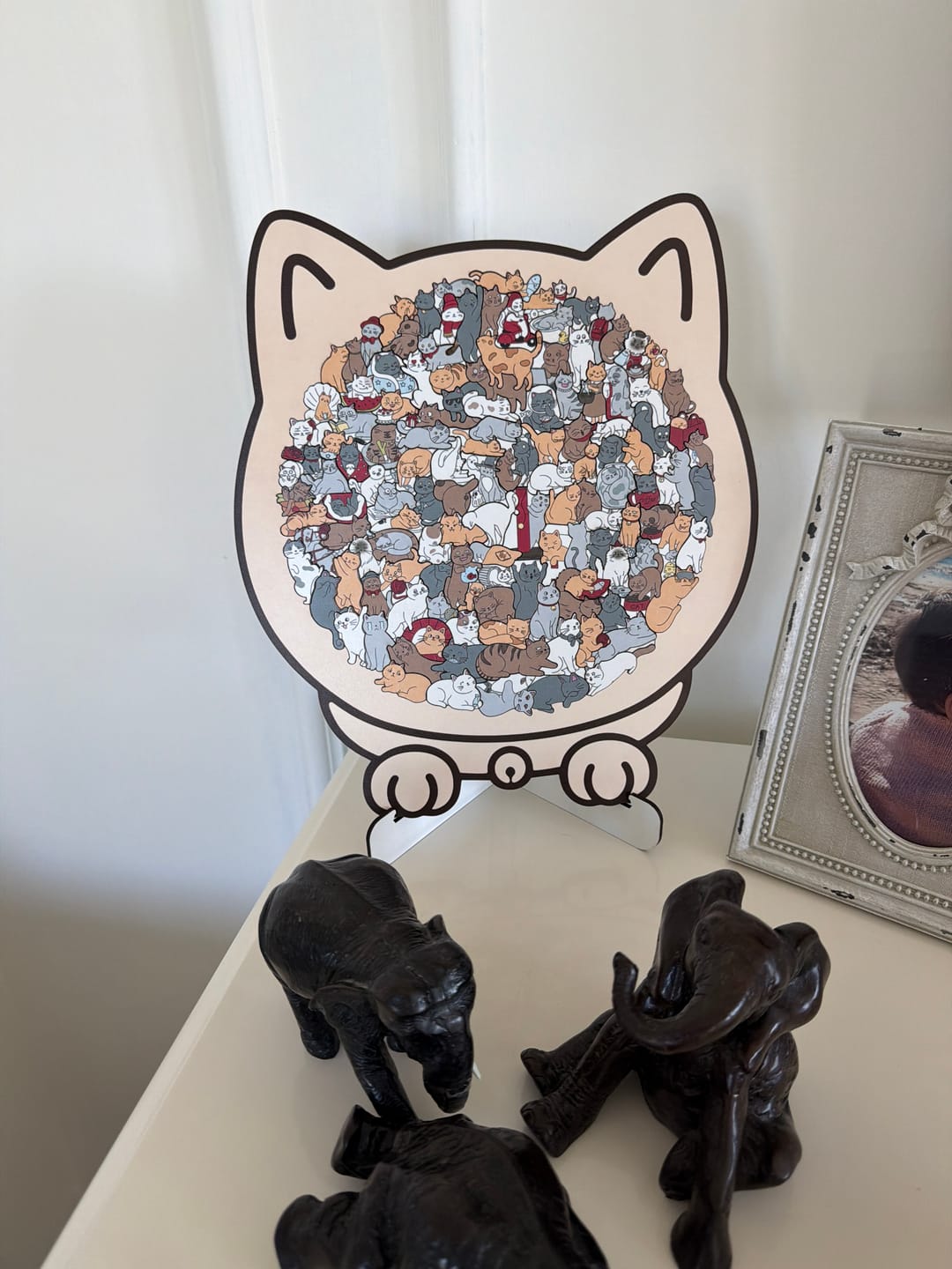 Customer photo review of PuzzPati® Ahşap Kedi Puzzle