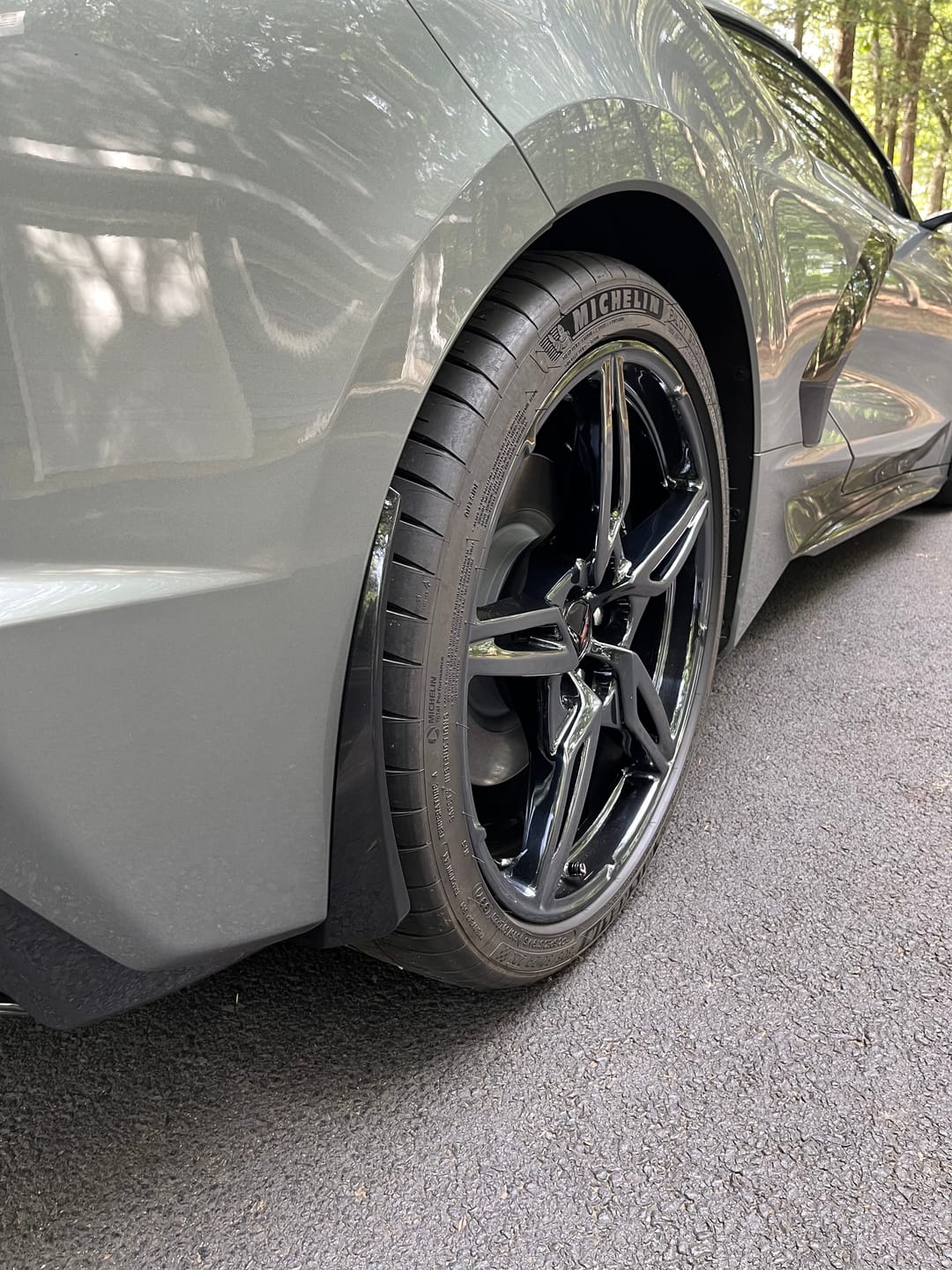 Customer photo review of Corvette C8 Stingray XL Extended Splash Guard