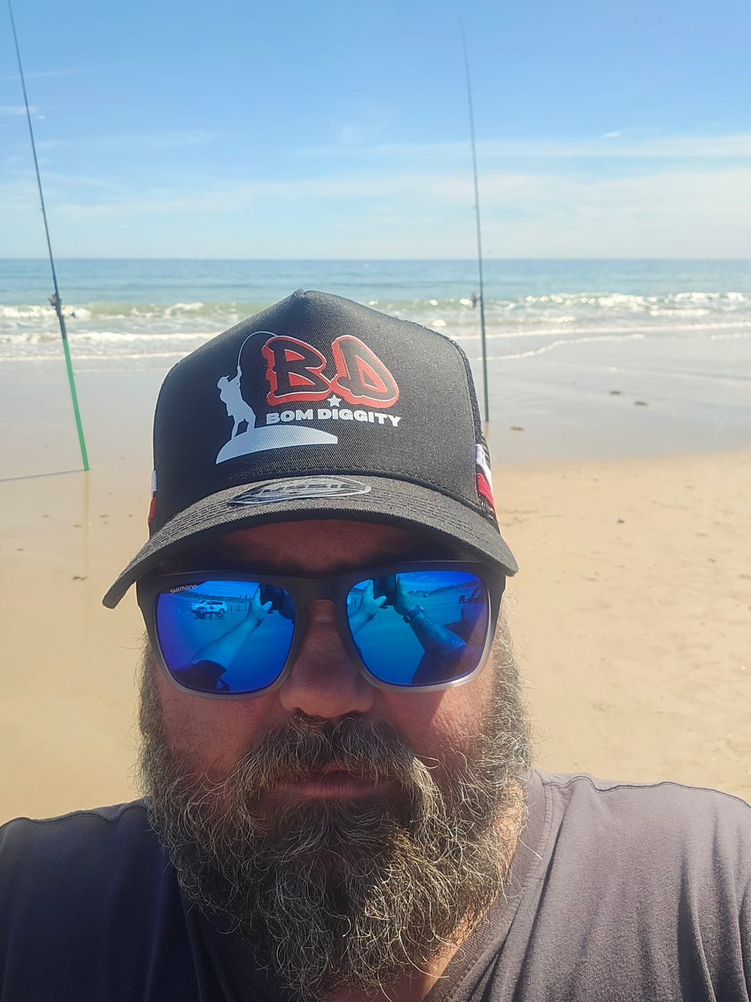 Customer photo review of Bom Diggity Trucker Cap