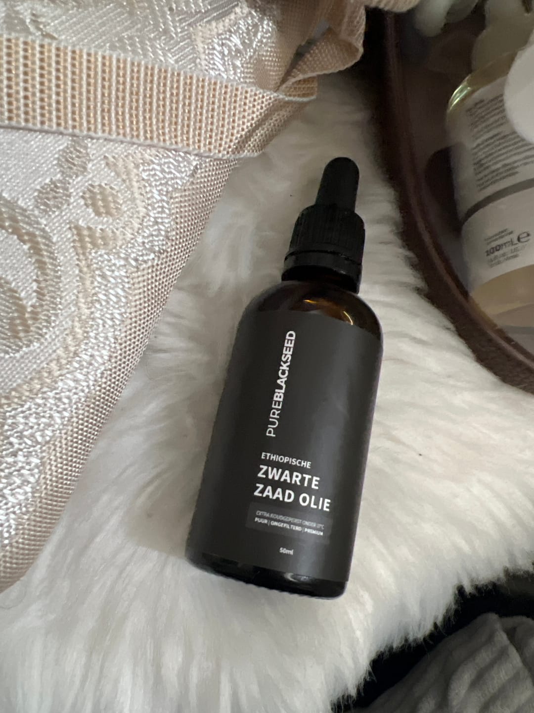 Customer photo review of Pure Ethiopische Zwarte Zaad Olie