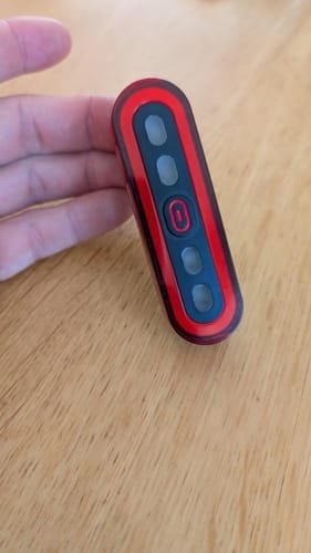 Customer photo review of BrakePro Fahrrad Rücklicht mit [VisionLux] LEDs und Bremslicht