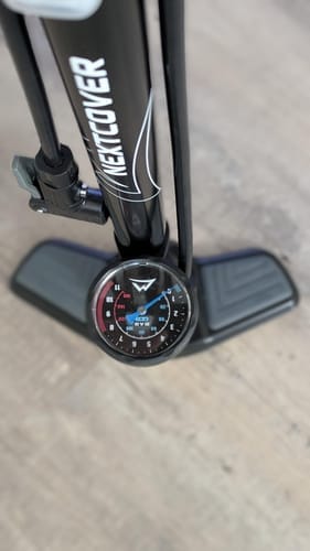 Customer photo review of Fahrrad Luftpumpen für alle Ventile mit Airflow-Technologie