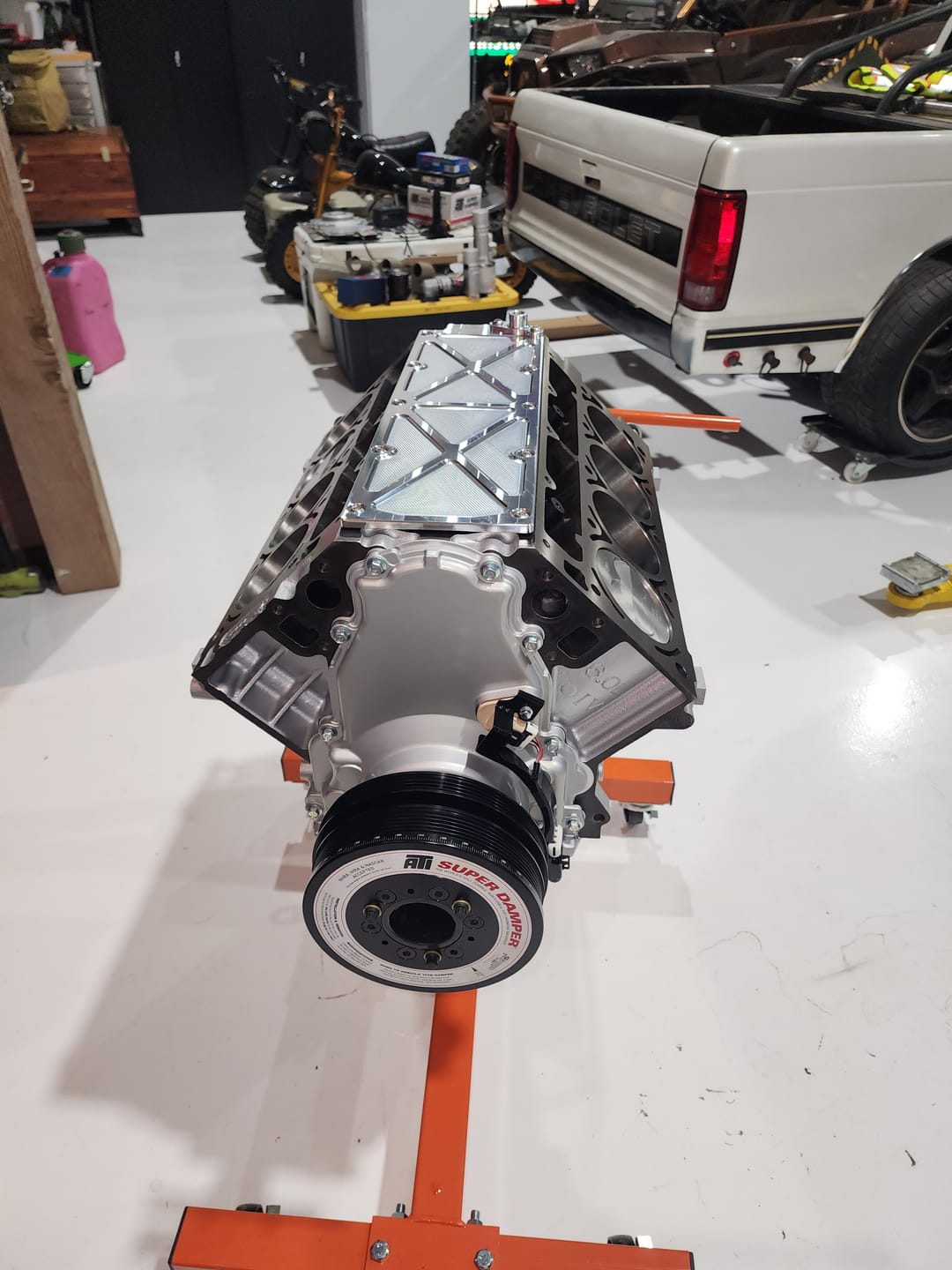 Customer photo review of Motion Billet Gen 4 LS Valley Cover - 10-10033