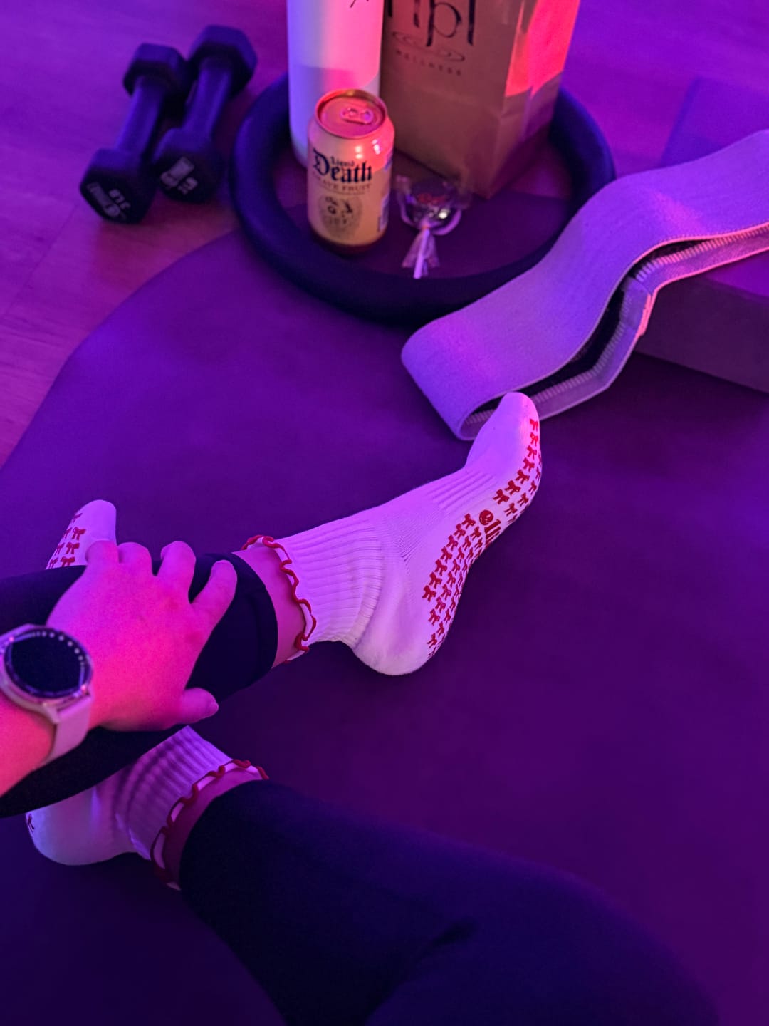 Customer photo review of Grip Basics - Baby Blue