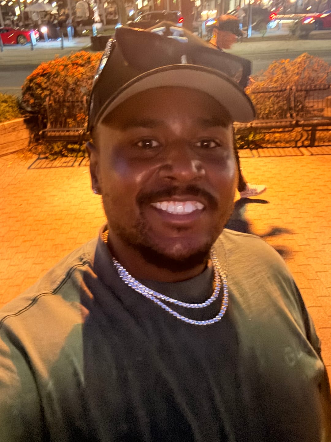 Customer photo review of 4.5mm Tennis Chain - Gold
