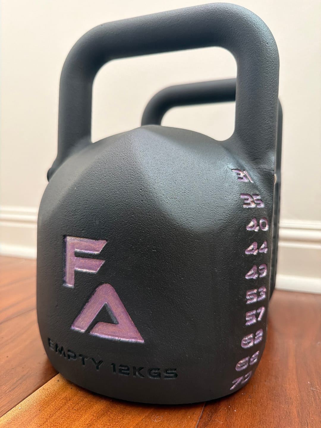 Customer photo review of FA Adjustable Kettlebell