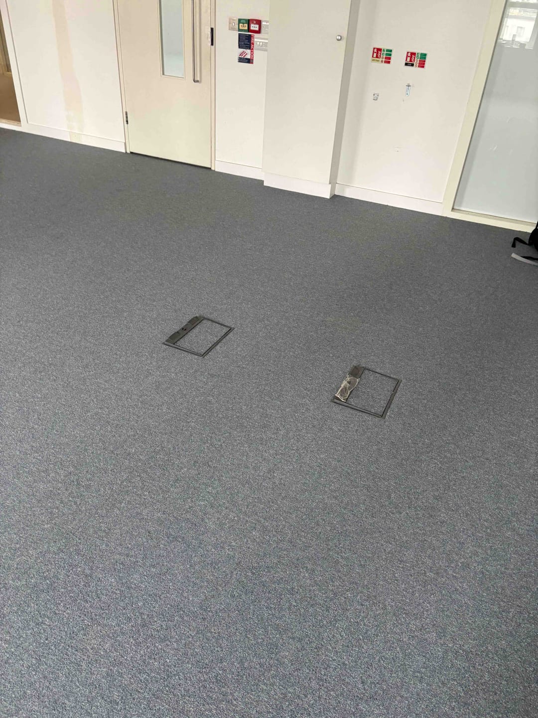Customer photo review of Burmatex Go To Light Grey 21817 Carpet Tiles