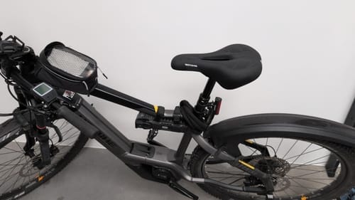 Customer photo review of Fahrradsattel ComfortOne & Sattelbezug CoverPro