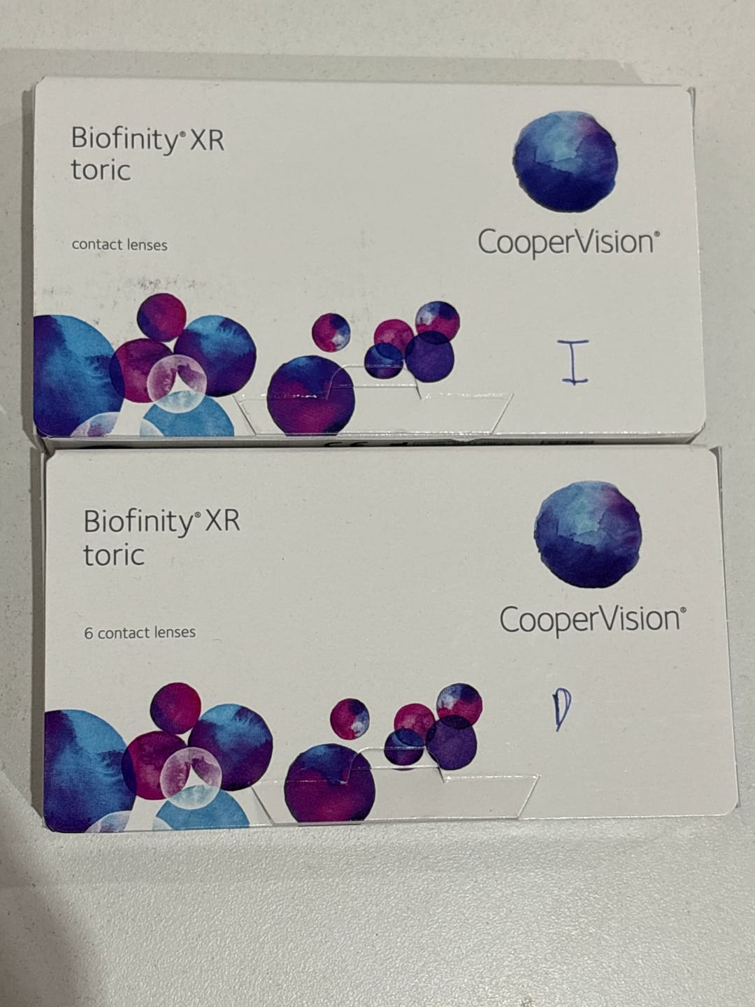 Customer photo review of BIOFINITY TORICA XR