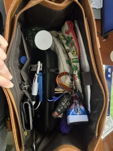 Customer photo review of 3-in-1 Bag, Elegant and Spacious
