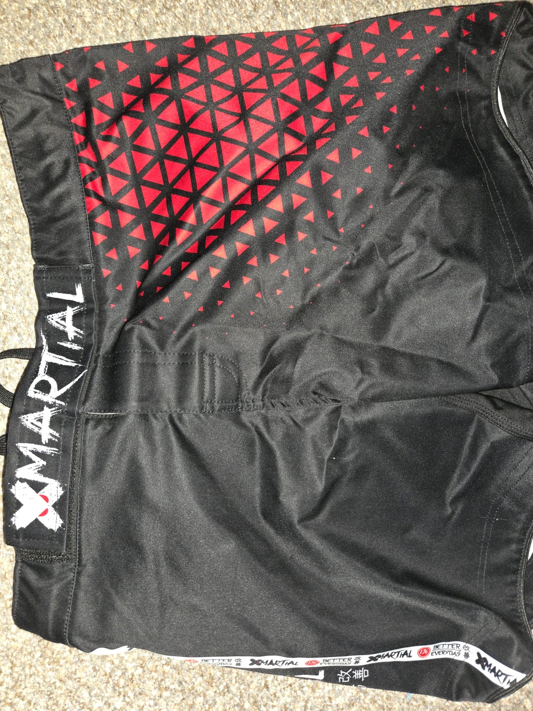 Customer photo review of Grappler Rank 2.0 Hybrid BJJ Shorts