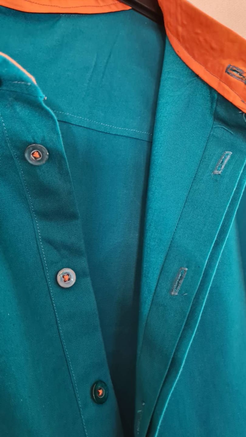Customer photo review of Plain 100% Cotton Fabric