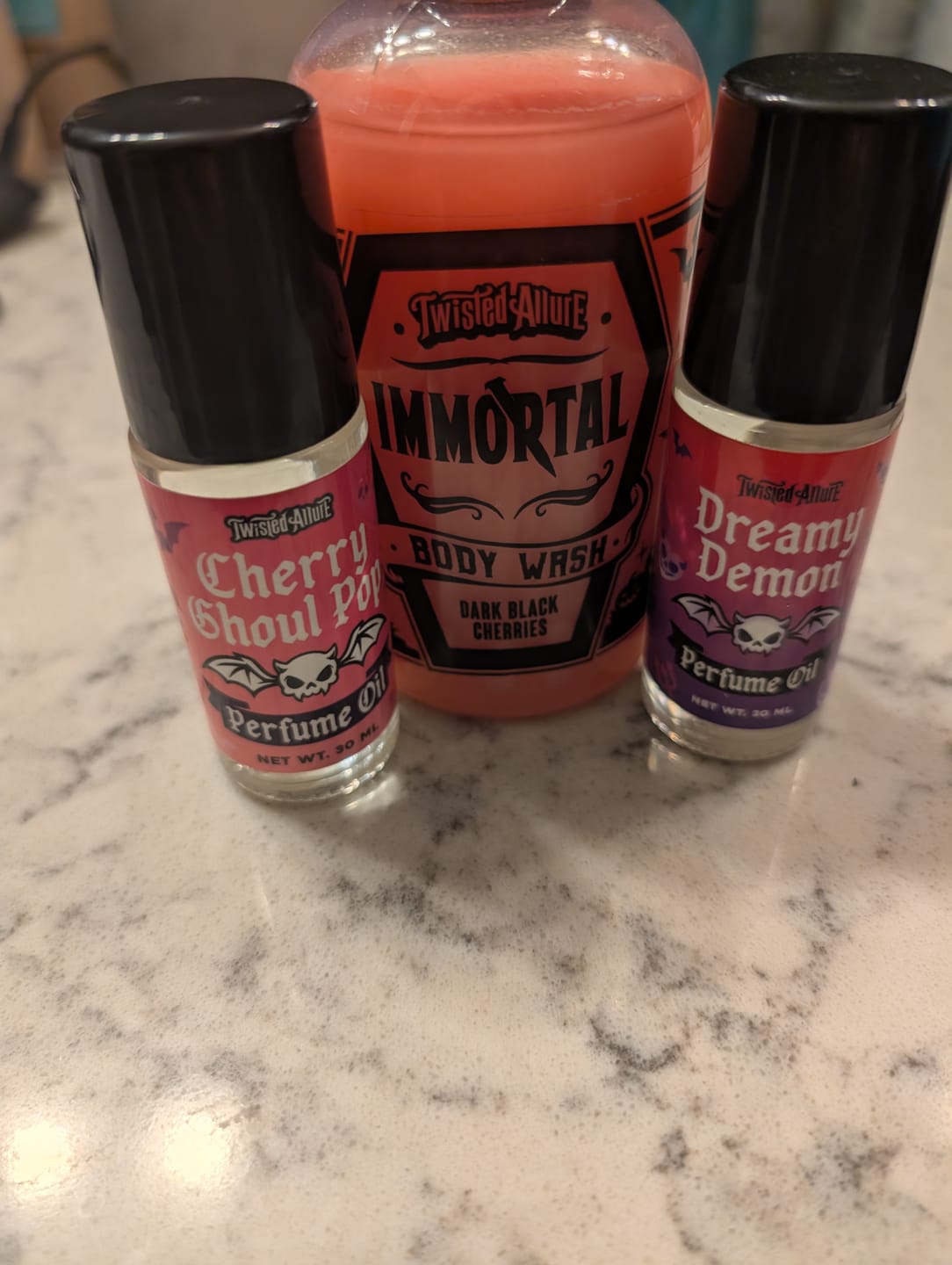 Customer photo review of Cherry Ghoul Pop Perfume Oil