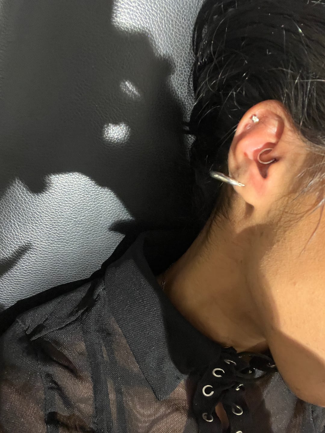 Customer photo review of The Titanium Plain Hinged Segment
