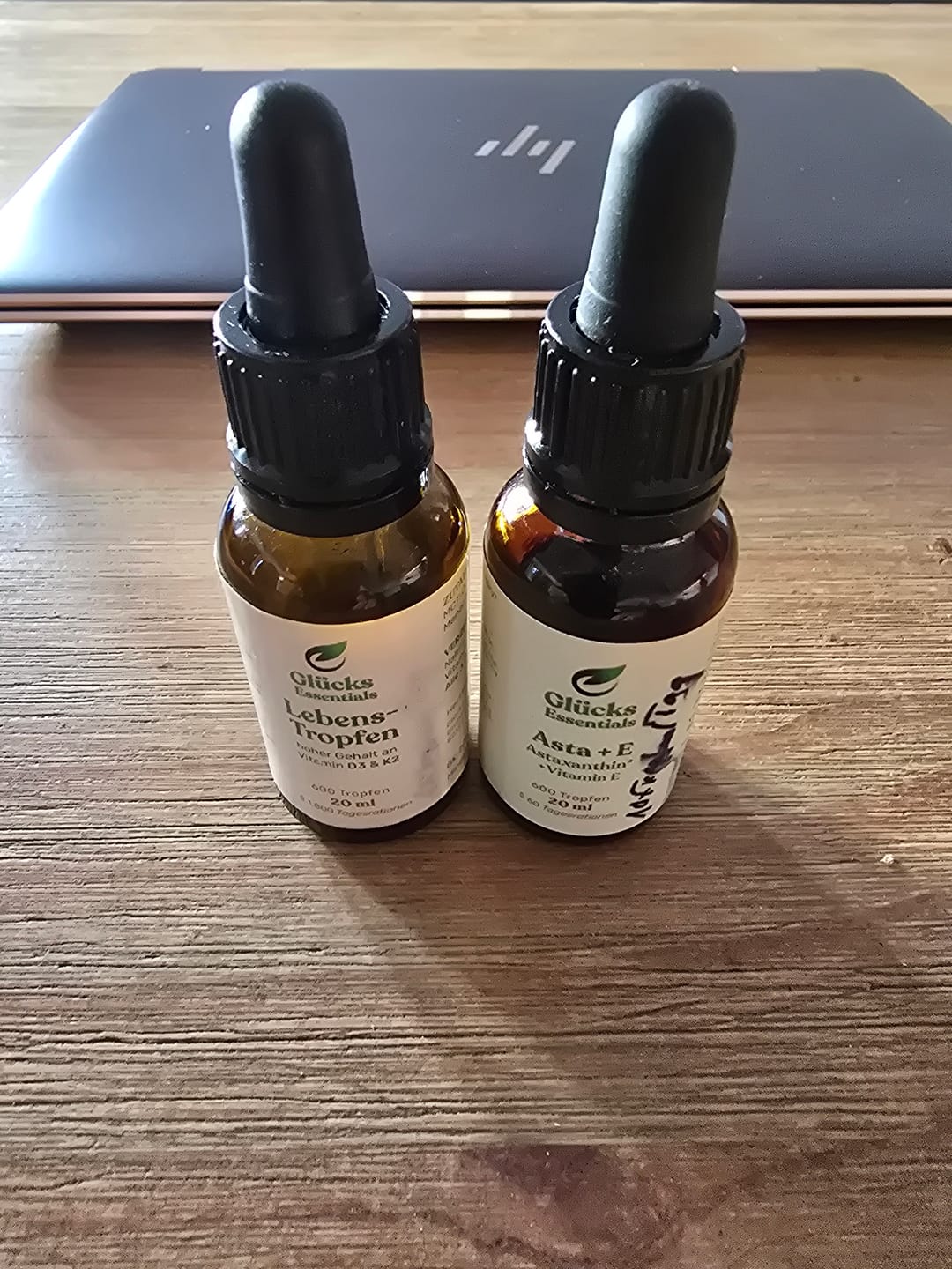 Customer photo review of Asta + E - Astaxanthin + Vitamin E - 20 ml