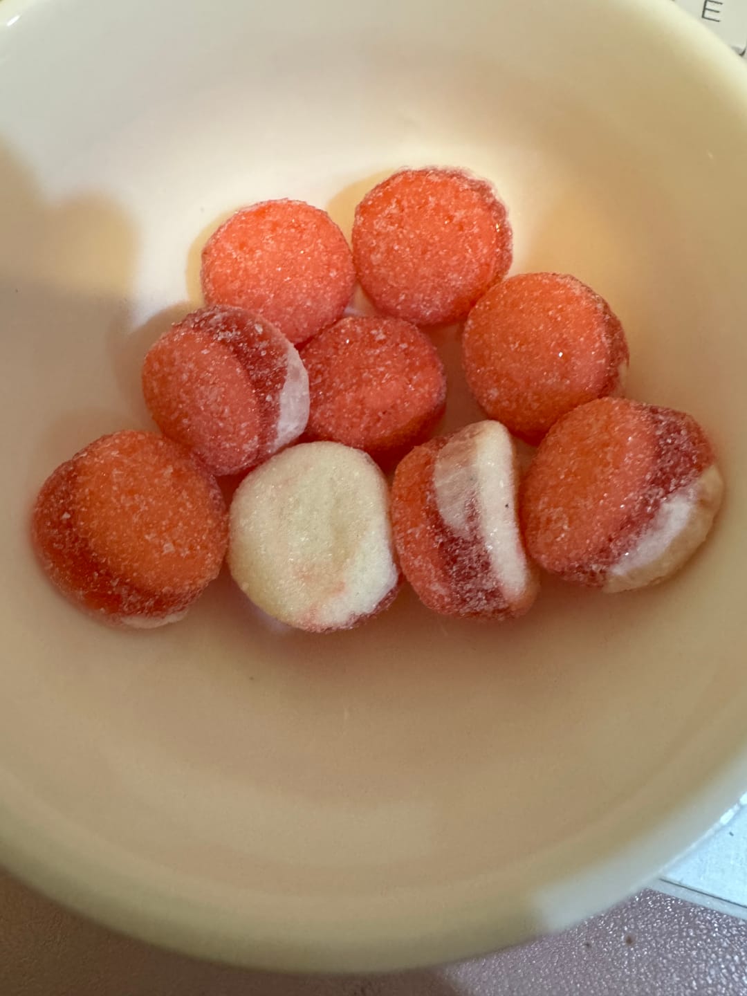 Customer photo review of Fondant Filled Strawberry Tarts