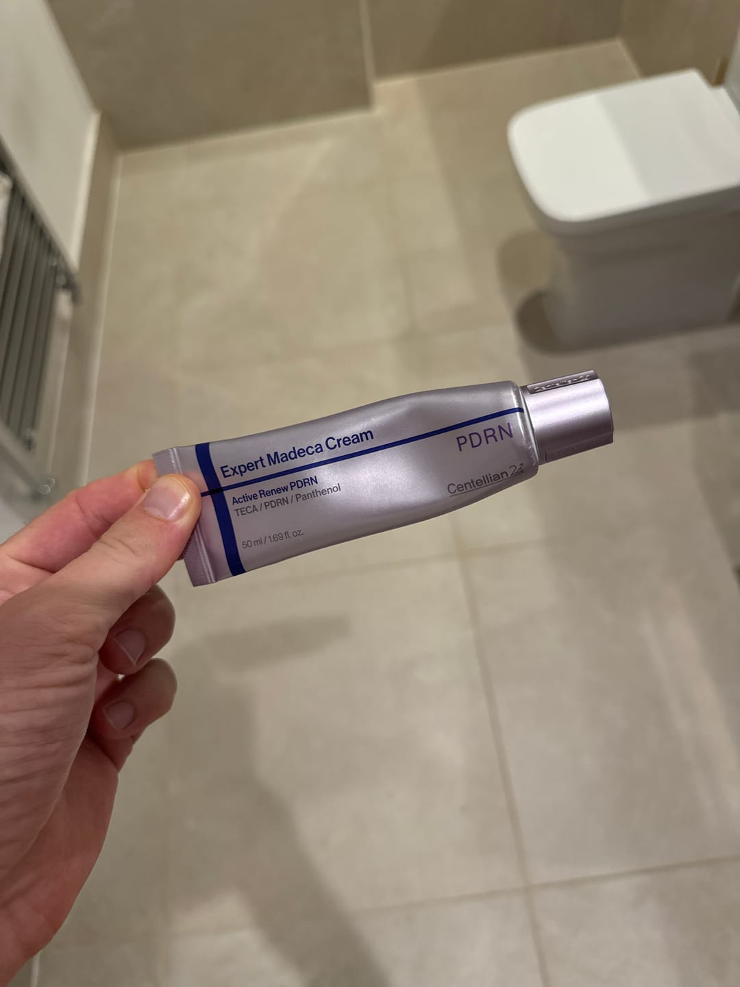 Customer photo review of Expert Madeca Cream Active Renew PDRN 50ml