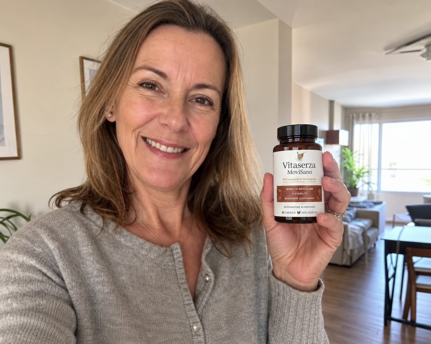 Customer photo review of 92 minerali essenziali per sostenere le articolazioni e aiutarti a vivere i gesti di ogni giorno con maggiore libertà e benessere