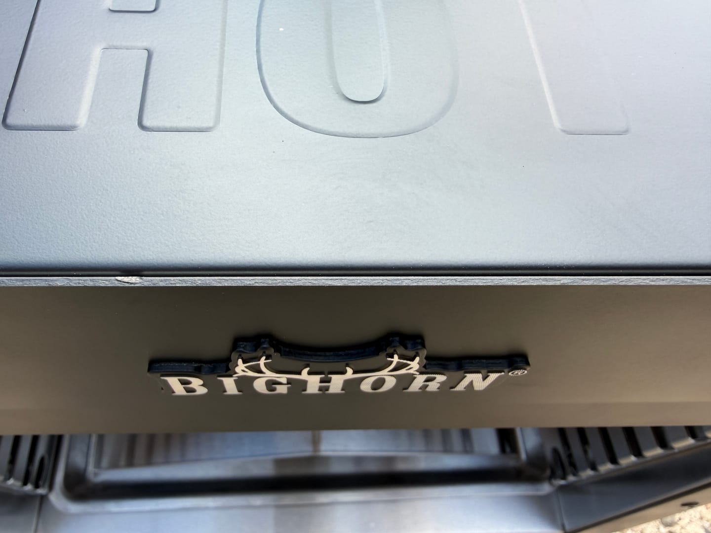 Customer photo review of 1500℉ Portable Infrared Steak Grill with Pizza Stone, Stainless Steel- 16 Inch