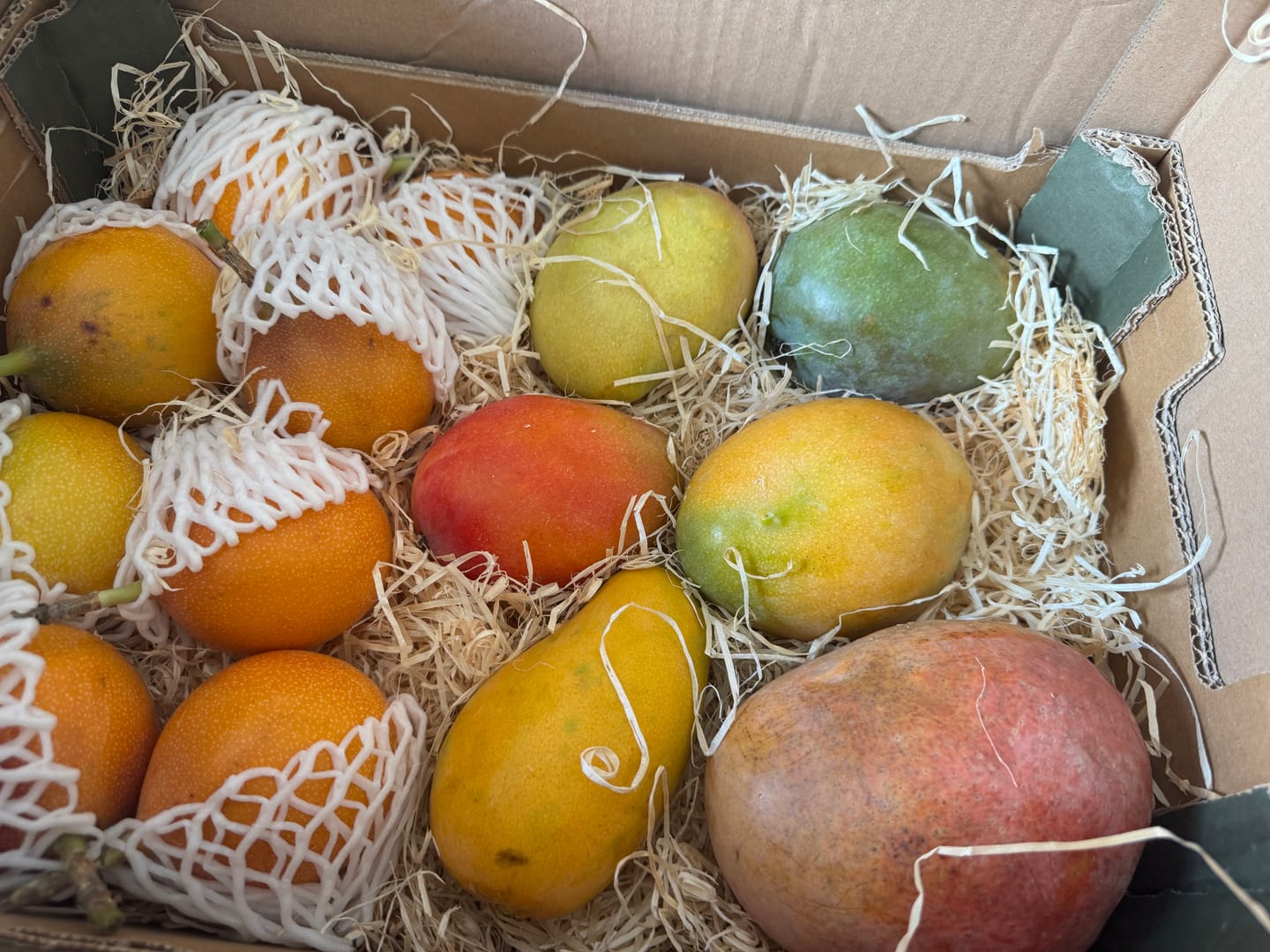 Customer photo review of Mango & Granadilla Box 3kg Sonderaktion %