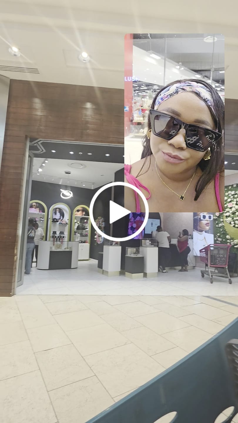 Customer video review of Black Diva Logo Sunglasses