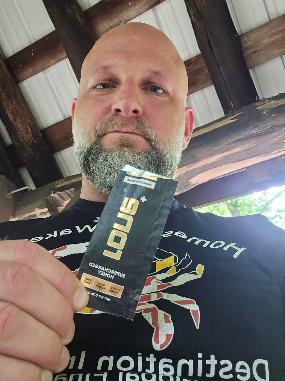 Customer photo review of 100mg Caffeine - Classic - SuperCharged Honey (20-Pack)