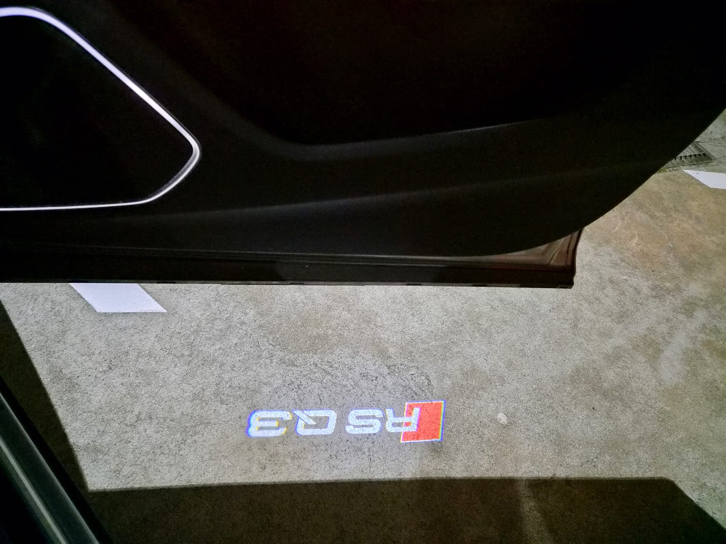 Customer photo review of AUDI DOOR LIGHTS