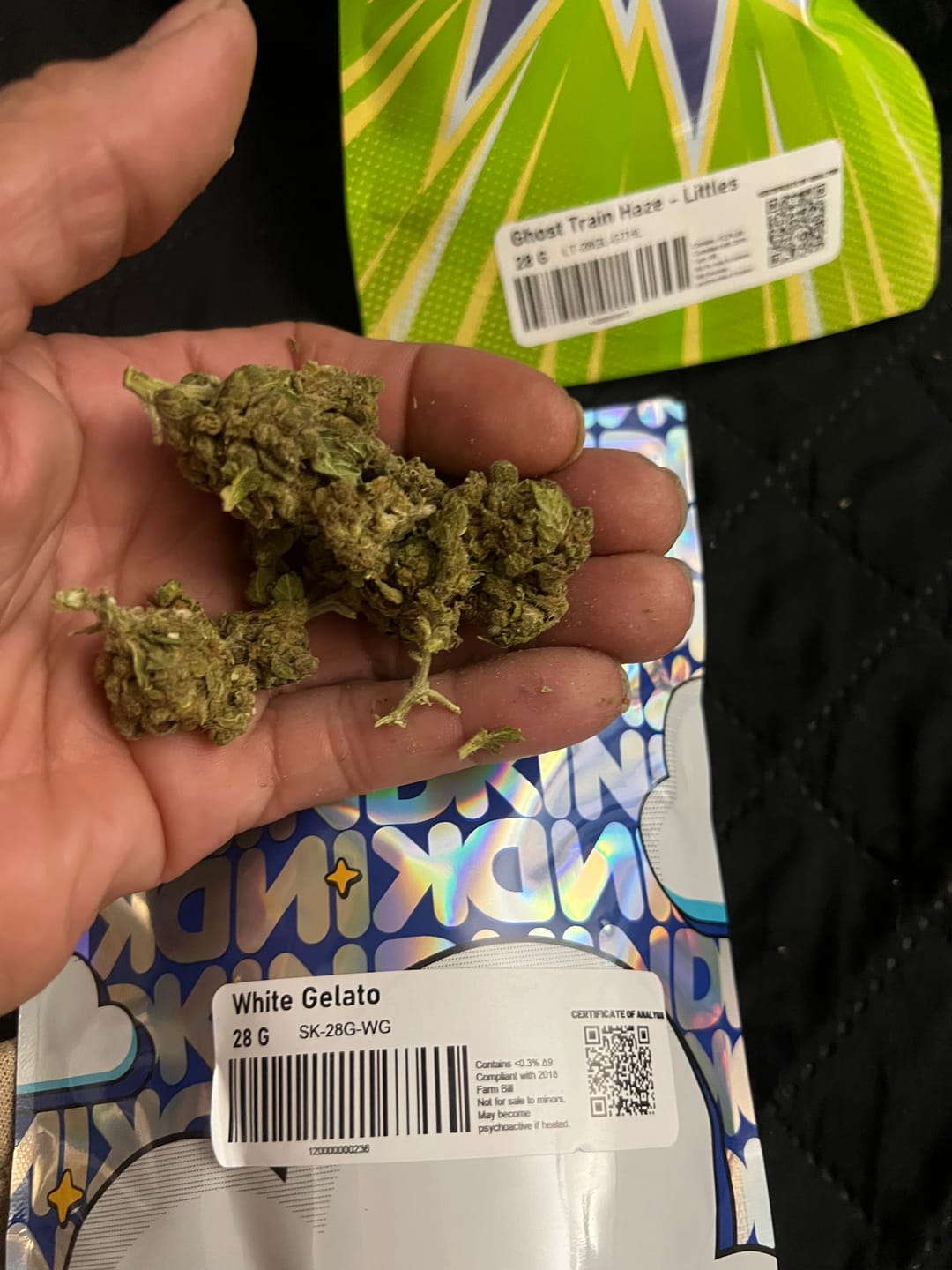 Customer photo review of KIND - White Gelato - 28 Grams - Indica