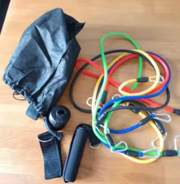 Customer photo review of Set de Bandas de Resistencia 5 Niveles