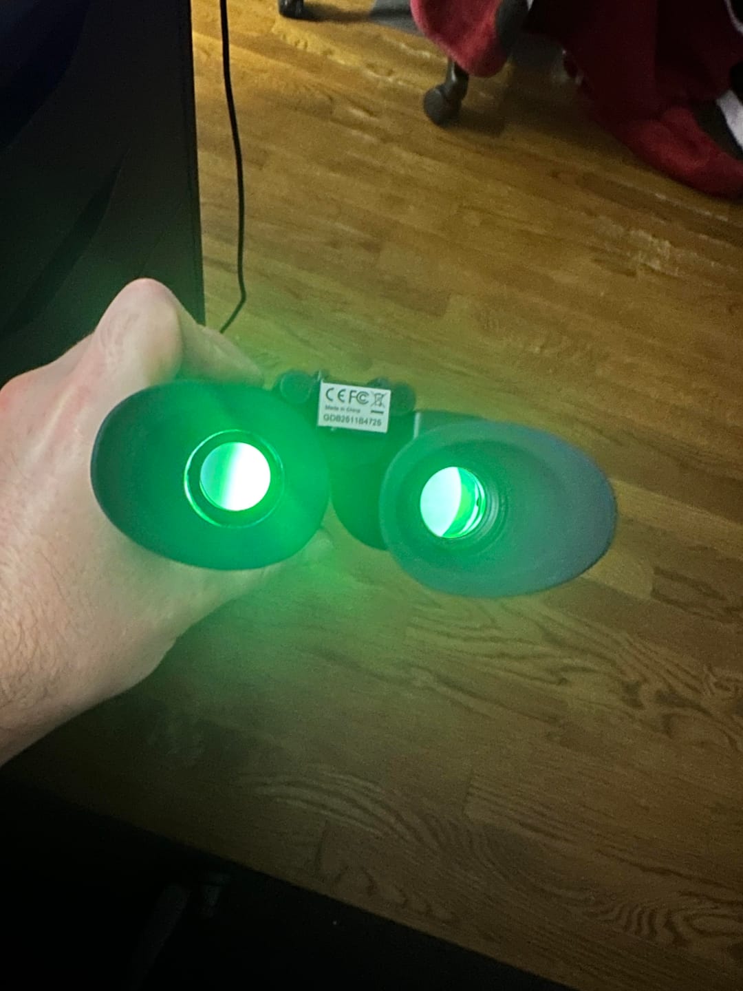 Customer photo review of 4K Professional Night Vision Goggles Infrared Binoculars for Hunting