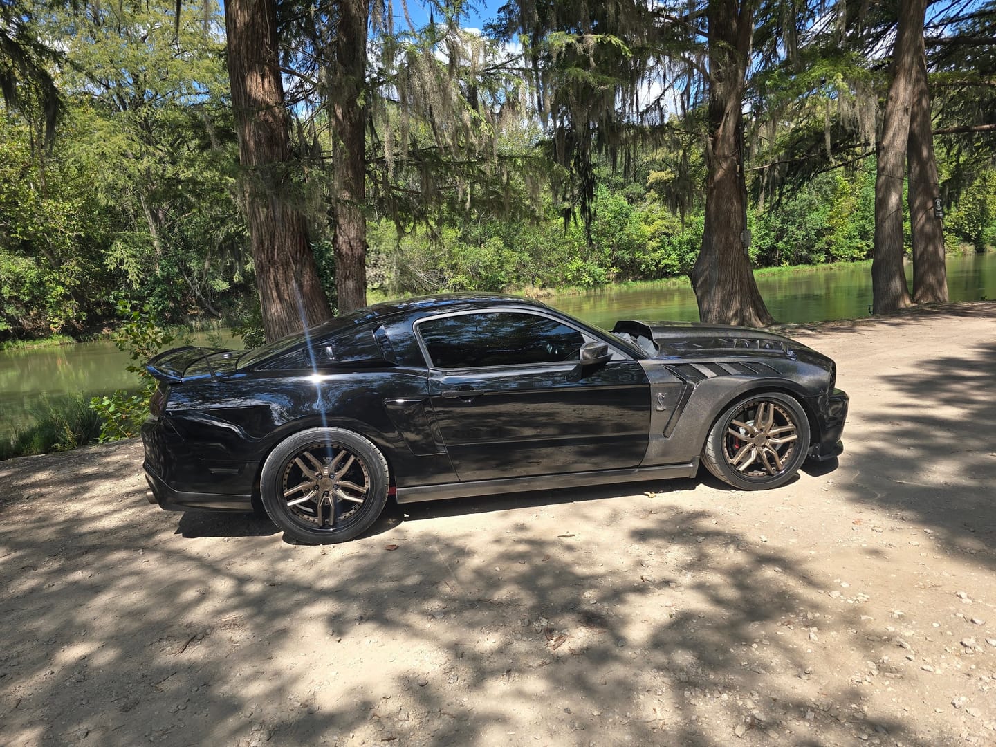 Customer photo review of 2010-2014 Mustang S197 Type-GTD Gloss Carbon Fiber Fenders