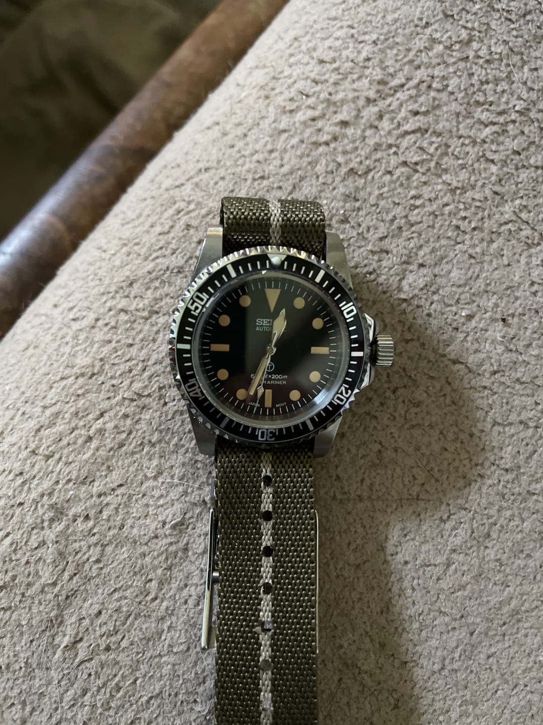 Customer photo review of Ceramic Noir Gold Men's Watch