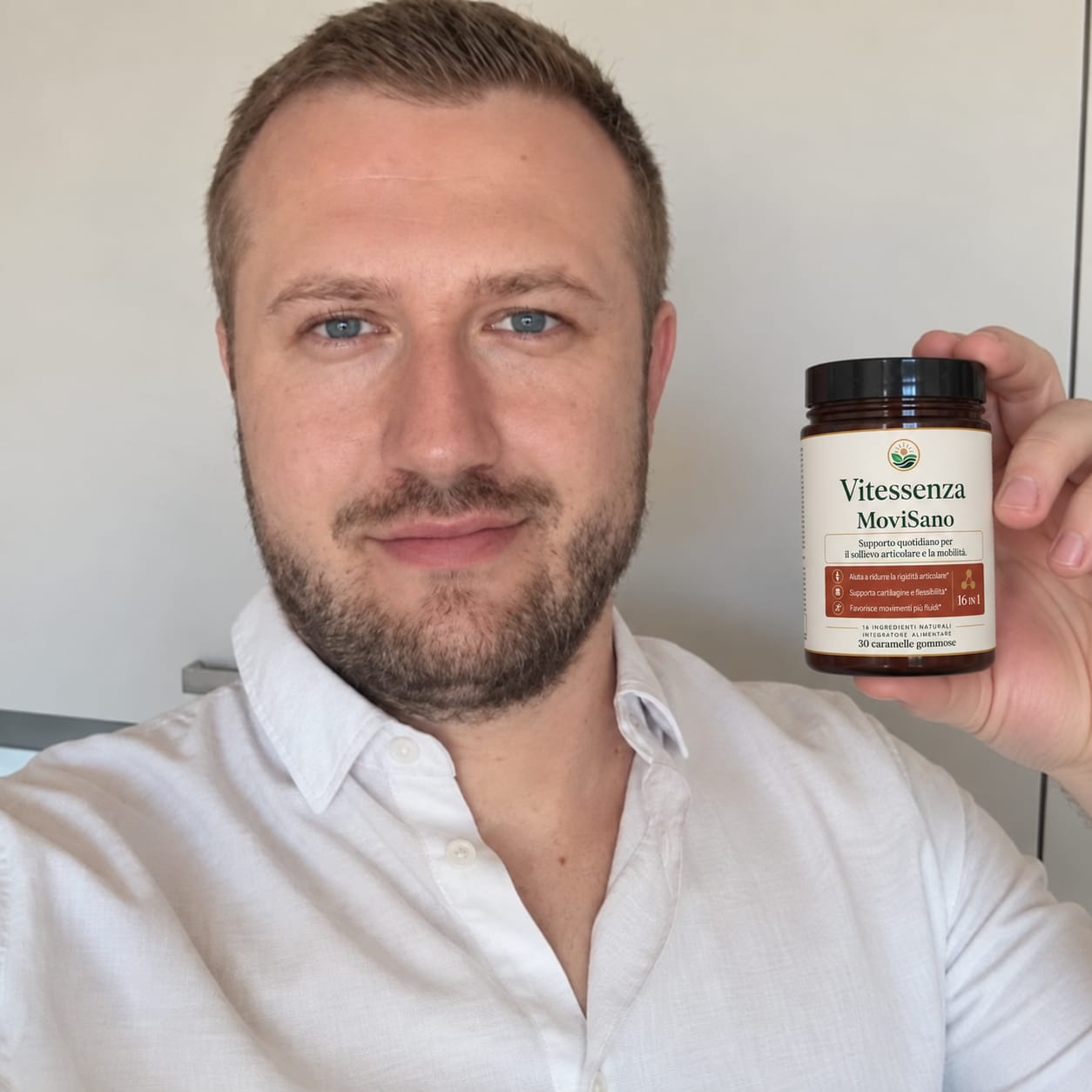 Customer photo review of 92 minerali essenziali per sostenere le articolazioni e aiutarti a vivere i gesti di ogni giorno con maggiore libertà e benessere