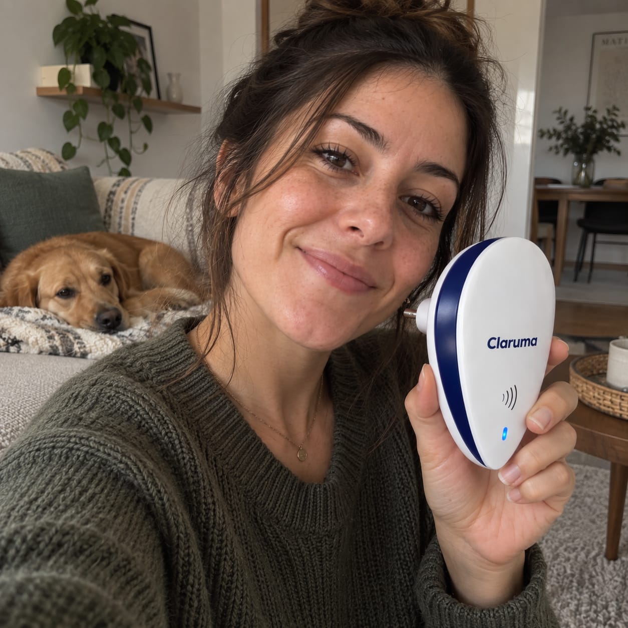 Customer photo review of Protector Ultrasónico Antipulgas para el Hogar