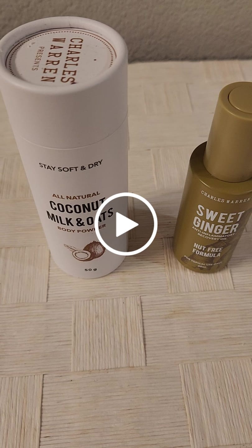 Customer video review of [Nut-Free] Sweet Ginger Dry Oil for Sensitive Skin