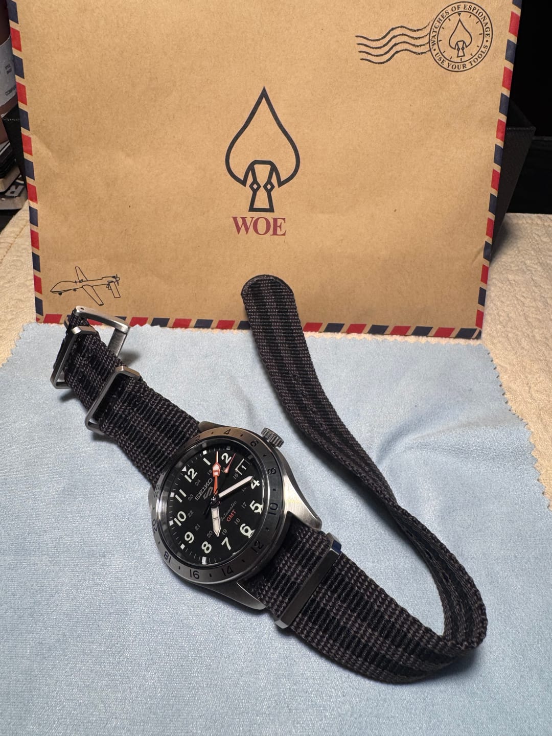 Customer photo review of Bond Nylon Strap - Five Eye