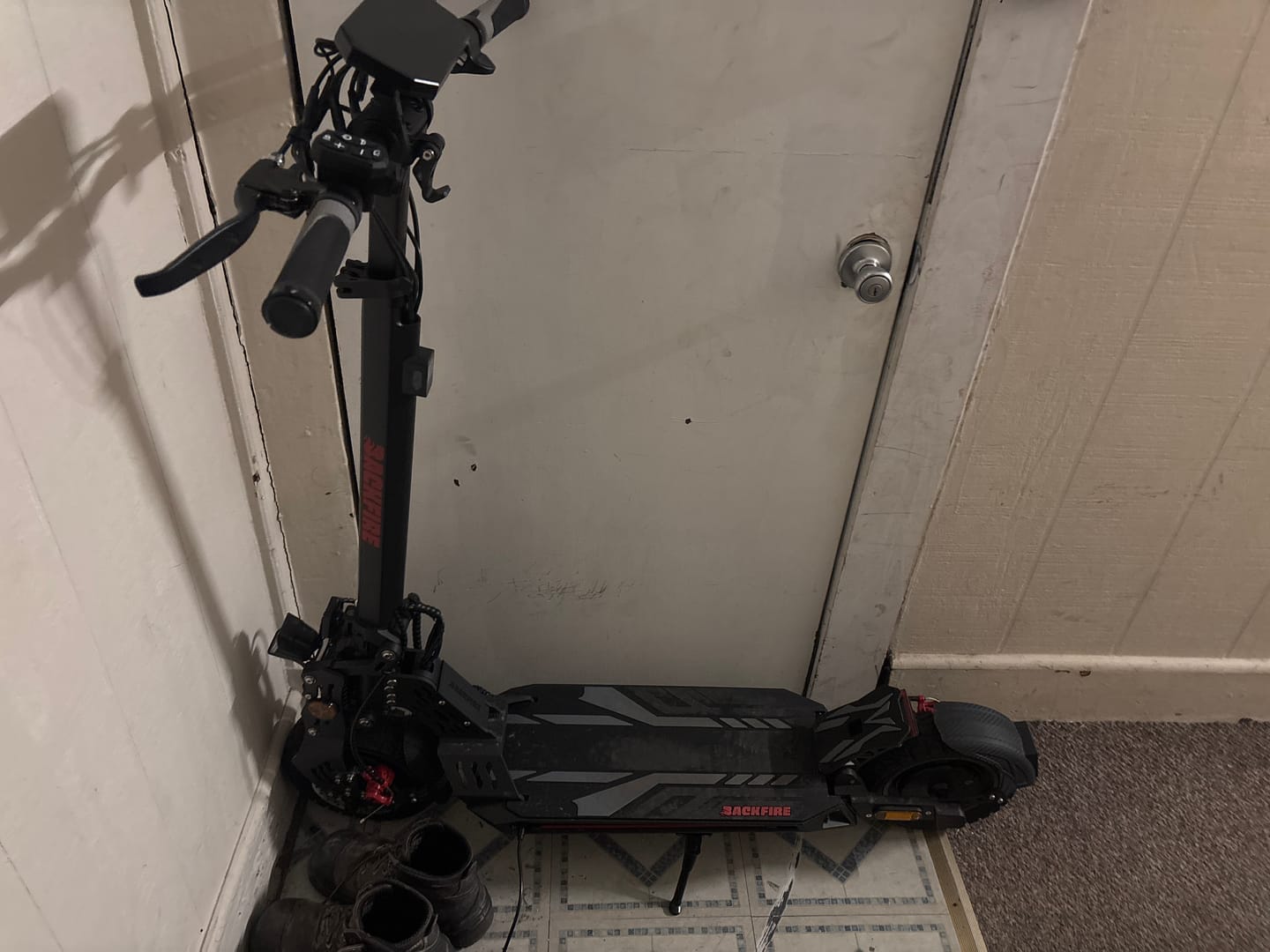 Customer photo review of Accessories for Backfire M8 Rover Scooter