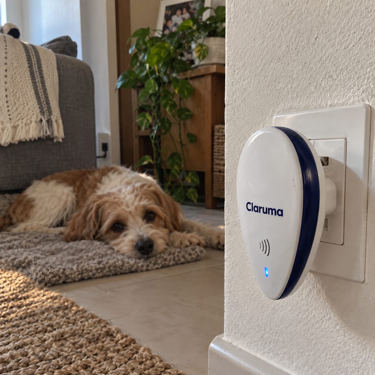 Customer photo review of Protector Ultrasónico Antipulgas para el Hogar