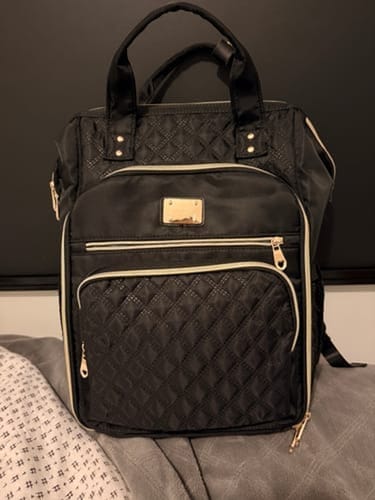 Customer photo review of 3-in-1 Backpack with Included Lunch Bag