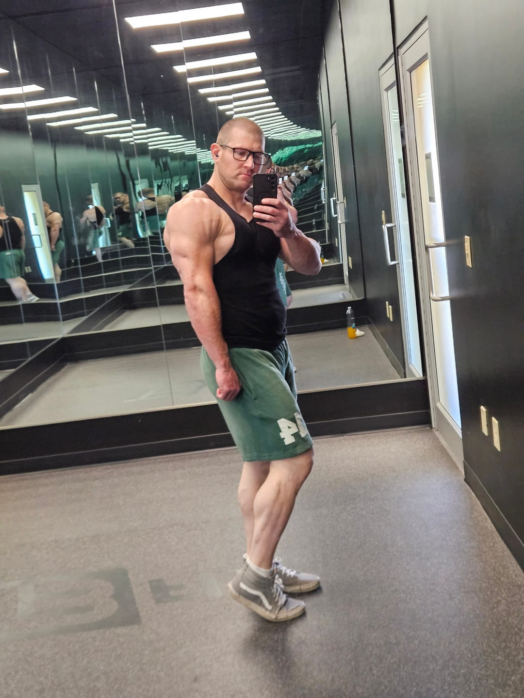 Customer photo review of 1123 - Golden Era Cotton Mesh Shorts
