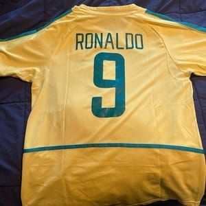 Customer photo review of Brazil Away 1998 (Feels Like New) - Size M