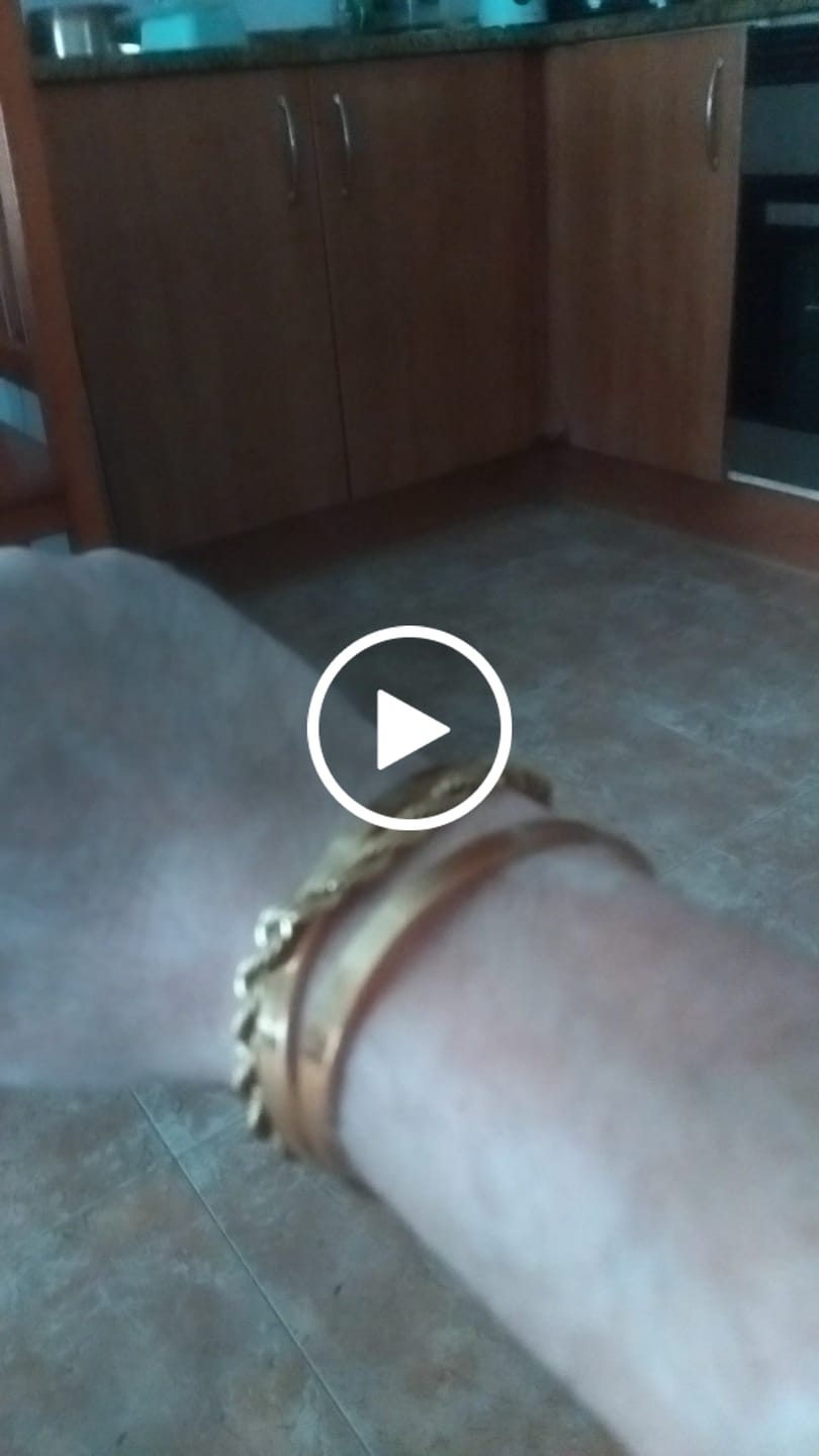 Customer video review of Brazalete Hombre BRAVE Fita