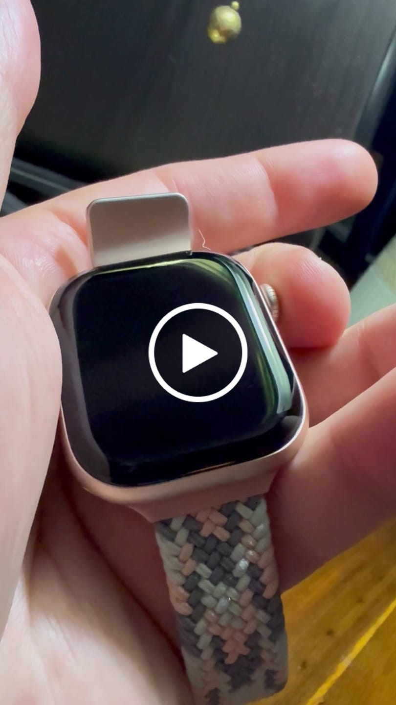Customer video review of Apple Watch Series 11/10 (42mm) Screen Protector - 3D Thermoformed Tempered Glass with Applicator | ZeroDamage