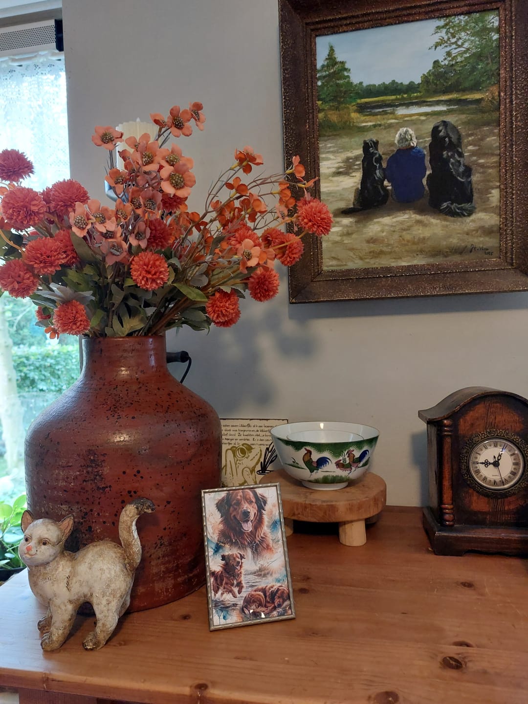 Customer photo review of Wax Arrangement - Terracotta