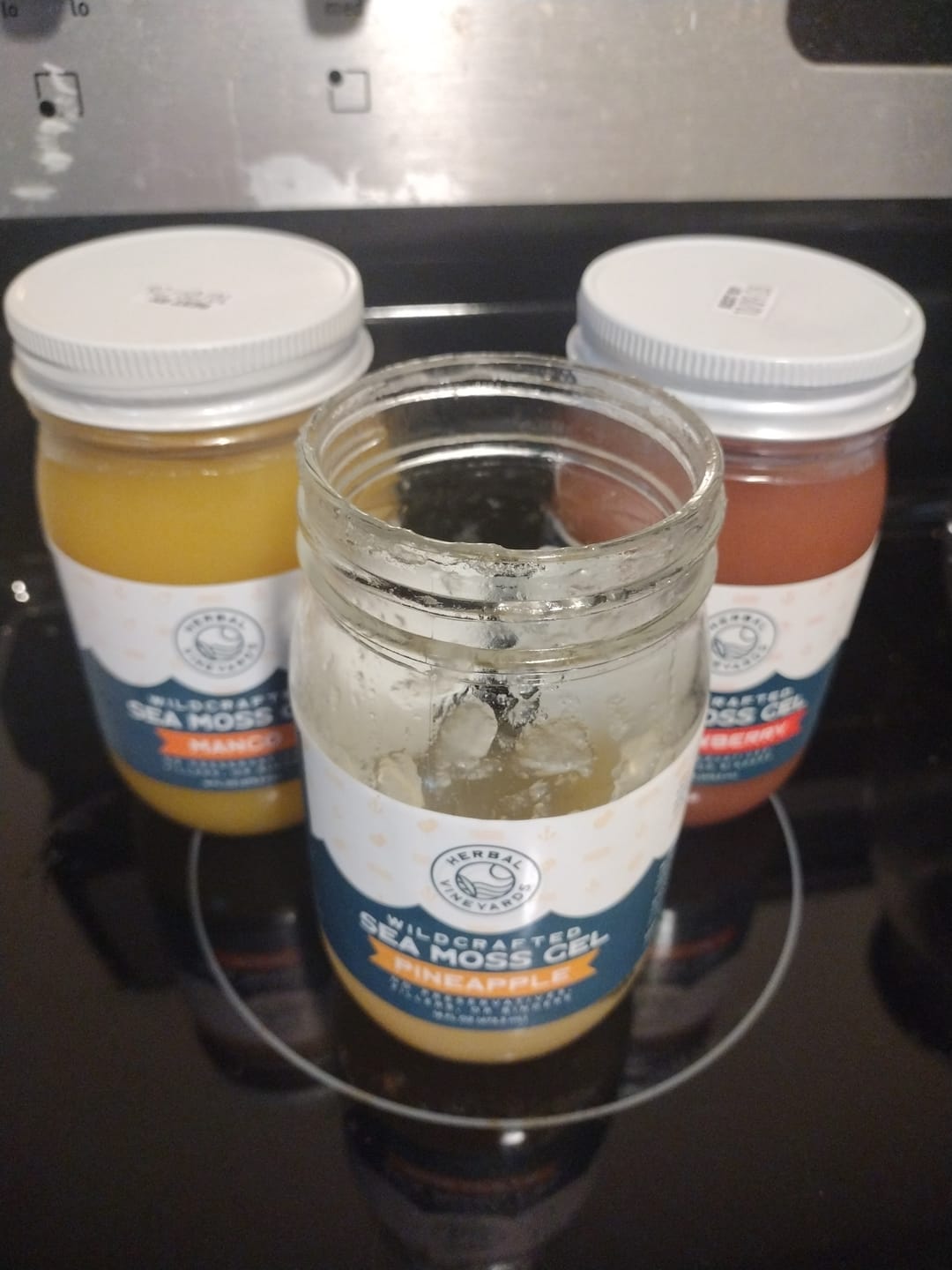Customer photo review of Flavored Sea Moss Gel Trio Bundle